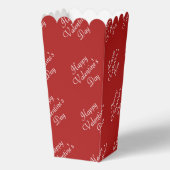 Ballotins Happy Valentines Day Text Pattern Stylish Popcorn (Recto)