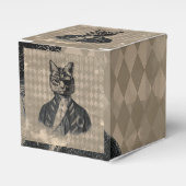 Ballotins Harlequin Cat Grunge (Verso)