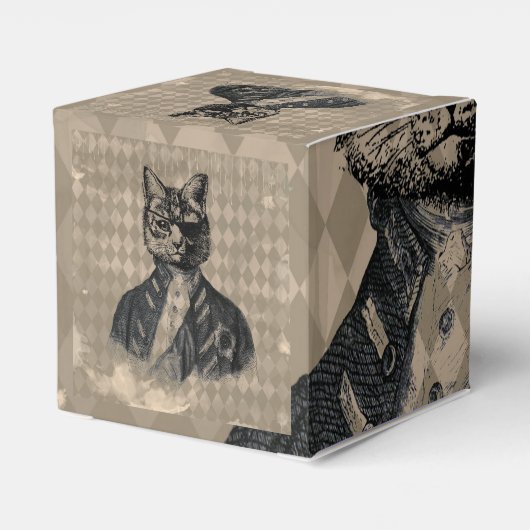 Ballotins Harlequin Cat Grunge (Arrière)