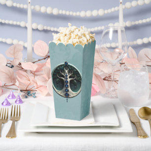 Ballotins Harmonie dans turquoise, arbre mystique de la vie.