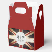 Ballotins Harry Meghan Gable Style Mariage Favor Box (Ouvert)