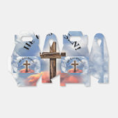 Ballotins Has Risen Rugged Cross With Clouds (Déplié)