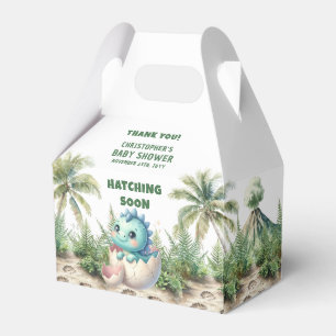 Ballotins Hatching Bientôt Baby Boy Dinosaur Party Favoriser