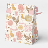 Ballotins Hatching Bientôt" Bébé Baby shower fille (Arrière)