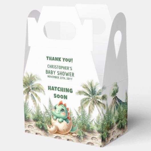 Ballotins Hatching Bientôt Garçon Baby Ballotin personnalisé (Ouvert)