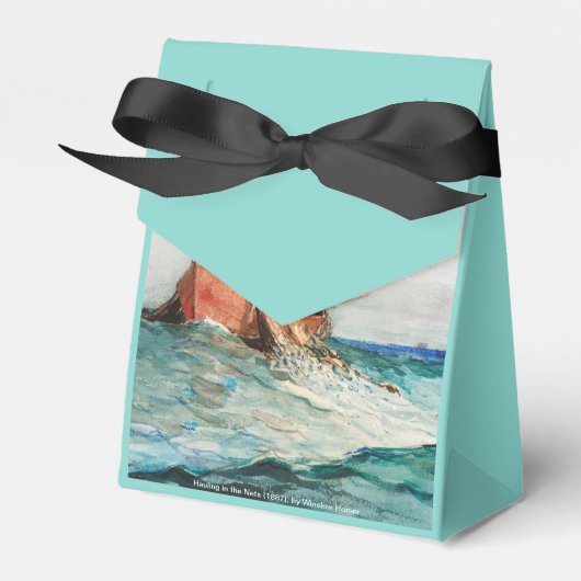 Ballotins Hauling In The Nets (1887) Par Winslow Homer (Verso)