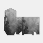 Ballotins Haunted Halloween Sky avec Ravens Party Favor Box (Déplié)