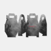 Ballotins Haunted Halloween Sky avec Ravens Party Favor Box (Déplié)