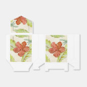 Ballotins Hawaii Hibiscus parti en faveur boîte (Déplié)