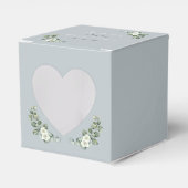 Ballotins Heart Appetture Moderne eucalyptus Mariage (Verso)