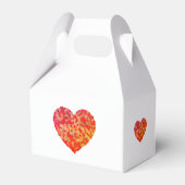 Ballotins Heart Design Favor Box (Arrière)