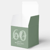 Ballotins Hello 60 Modern Sage Green 60e anniversaire (Ouvert)