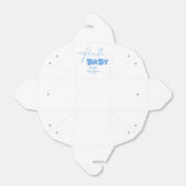 Ballotins Hello Baby Elegant Baby shower (Déplié)