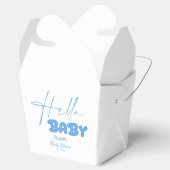 Ballotins Hello Baby Elegant Baby shower (Ouvert)