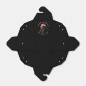 Ballotins Hen in Pink Crown Bachelorette Party Custom (Déplié)