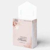 Ballotins Herbe des Pampas Fête de Mariage Florale Chic (Ouvert)