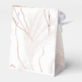 Ballotins Herbe des Pampas Fête de Mariage Florale Chic (Arrière)