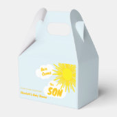 Ballotins Here Comes The Son Boy Baby Shower (Verso)