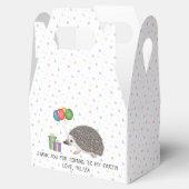 Ballotins Hérisson Pygmée Africaine avec Ballons d'Anniversa (Ouvert)