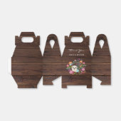 Ballotins Hérisson Woodland Favore Boîte Gable Rustique (Déplié)