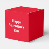 Ballotins Heureuse Sainte-Valentin, cadeau blanc rouge (Arrière)