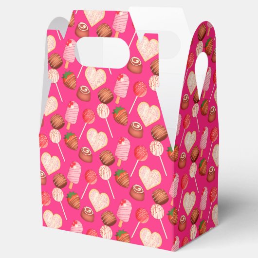 Ballotins Heureuse Sainte-Valentin Traitements Et Motif De B (Ouvert)