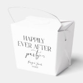 Ballotins Heureusement Jamais Après La Réception De Mariage  (Arrière)