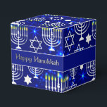 Ballotins Heureux Hanoukka Menorah Cube<br><div class="desc">*Customisez en ajoutant du texte.</div>