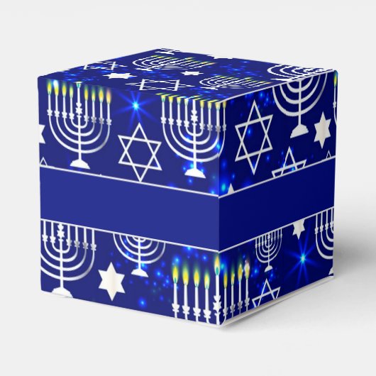 Ballotins Heureux Hanoukka Menorah Cube (Arrière)