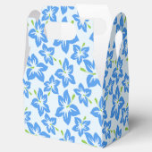 Ballotins Hibiscus Bleu, Fleurs Bleues, Motif De Fleurs (Ouvert)