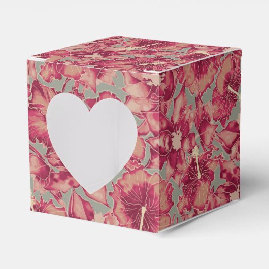 Ballotins Hibiscus de vacances, style hawaïen Noël (Verso)