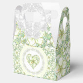 Ballotins Hibiscus & dentelle BLANC (Ouvert)