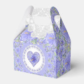 Ballotins Hibiscus & dentelle BLEU (Arrière)