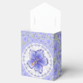 Ballotins Hibiscus & dentelle BLEU (Ouvert)