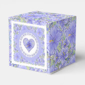 Ballotins Hibiscus & dentelle BLEU (Arrière)