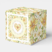 Ballotins Hibiscus & dentelle JAUNE (Arrière)