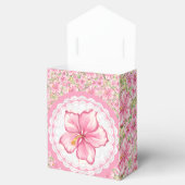 Ballotins Hibiscus & dentelle PINK (Ouvert)