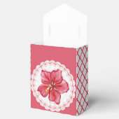 Ballotins Hibiscus & dentelle RED (Ouvert)