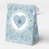 Ballotins Hibiscus & dentelle TURQUOISE (Arrière)