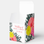 Ballotins Hibiscus Hawaii Tropical Main Tirée Bright Mariage (Ouvert)