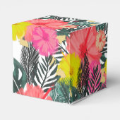 Ballotins Hibiscus Hawaii Tropical Main Tirée Bright Mariage (Arrière)