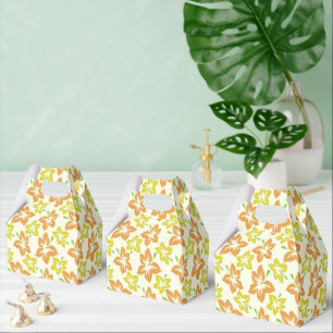 Ballotins Hibiscus Jaune, Hibiscus Orange, Modèle Floral