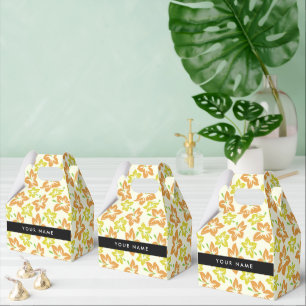 Ballotins Hibiscus jaune, Hibiscus orange, Votre nom