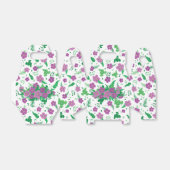 Ballotins Hibiscus pourpre (Déplié)