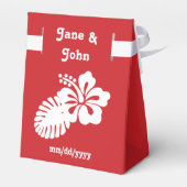 Ballotins Hibiscus tropical en Ballotin cerisier (Arrière)