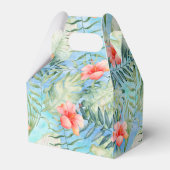 Ballotins Hibiscus tropical rose Aqua (Arrière)