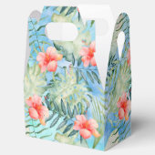 Ballotins Hibiscus tropical rose Aqua (Ouvert)