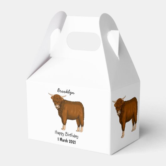 Ballotins Highland cow (Verso)