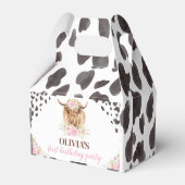 Ballotins Highland Cow Ballotin de fête d'anniversaire (Arrière)