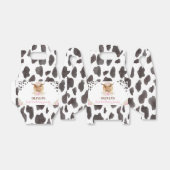 Ballotins Highland Cow Ballotin de fête d'anniversaire (Déplié)